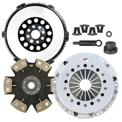 KIT EMBRAGUE CM ETAPA 5 + VOLANTE SÓLIDO CROMADO para BMW M3 1996-1999 EURO 6 VELOCIDADES Foto 1 de 4