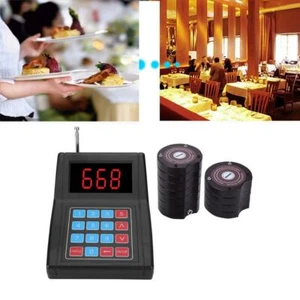 10Pager Rechargeable Coaster Receiver for SU668 Restaurant Pager Calling System - Zdjęcie 1 z 10