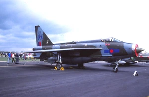 Original colour slide Lightning F.6 XR725/F of LTF Royal Air Force - Picture 1 of 1