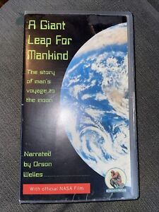 A Giant Leap For Mankind VHS Video Narrtd By Orson Welles Official NASA Footage