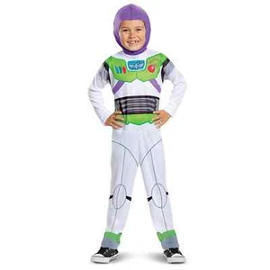 Official Disney Kids Classic Buzz Lightyear Costume Boys Toy Story Dress7/8 - Picture 1 of 1