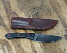 Handmade Fixed Blade Hunting Camping EDC Knife 80crv2 Carbon Steel Made In USA