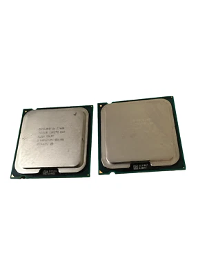 LOT OF 2 Intel Core 2Duo  E7400 2.80GHz 3MB 1066MHz LGA775 Processor CPU SLGQ8 - Image 1 of 3