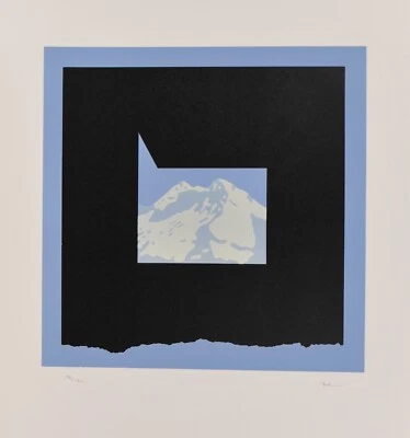 Bernhard Eberle /2008/handsigniert/ 250 Exemplare/ Lithographie - Bild 1 von 3