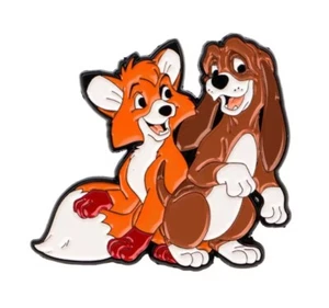 The Fox & the Hound enamel pin - AU Stock - Free AU Post - Picture 1 of 1