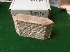 Stone Style Bridge support pillar  -OO Scale HO Scale 77mm Tall Rough Stone