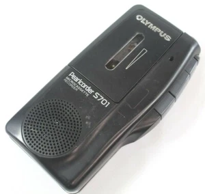Olympus Pearlcorder S701 Microcassette Voice Recorder AS IS FOR REPAIR OR PARTS - Picture 1 of 5