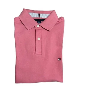 NWT Tommy Hilfiger Men's THFLEX Regular Fit Solid Short Sleeve Mesh Polo Shirt - Picture 1 of 198