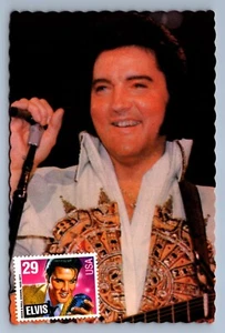 Postcard Vtg People Famous Musician Elvis Presley Singer 4x6 - Picture 1 of 2