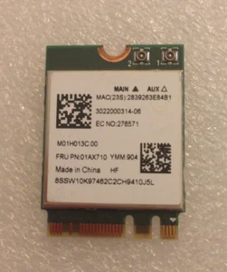 Lenovo IdeaPad S145-15AST 15.6" Wireless WiFi Bluetooth Card RTL8821CE - Photo 1/2