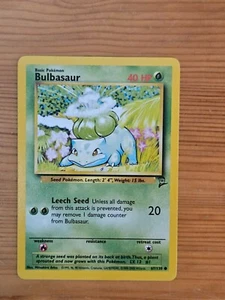 Pokémon TCG Bulbasaur Base Set 2 Unlimited 67/130 Regular LP WOTC. - Picture 1 of 2