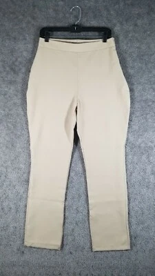 Pantalones de vestir Missguided para mujer talla 8 interior dobladillo dividido pierna ajustada marrón nuevos con etiquetas Foto 1 de 4