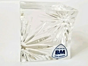 BM Czech Republic Crystal Paperweight - Bild 1 von 6