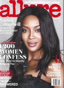 Allure Magazine Naomi Campbell Women Confessions Bella Hadid Anniversary Issue - Picture 1 of 12