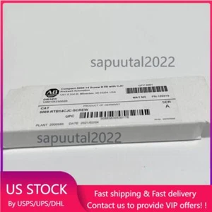 1 PCS New Sealed AB 5069-RTB14CJC-SCREW Allen-Bradley 5069RTB14CJCSCREW In Stock - Picture 1 of 4