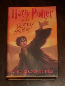Harry Potter and the Deathly Hallows HC/DJ True 1st Print 1st Edition - Picture 1 of 6