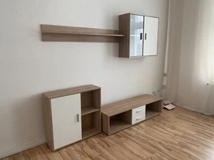 Lowboard (TV-Bank mit Schubladen) Wandregal & Wandvitrine, Dekoregal (Wandboard) - Bild 1 von 6