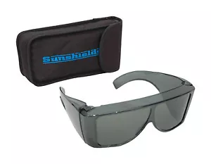 SUNSHIELDS Olympus Fishing Polarised Tinted Smoke Fit Over Moulded Sunglasses - Picture 1 of 5