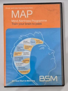 MAP Mind Alertness Programme Driver And Rider Training From RAC CD-ROM GAMES - Picture 1 of 2