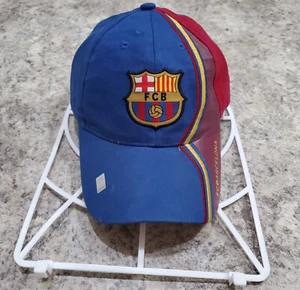 Cappello Berretto Barcellona Futbol Club Snapback OSFA Blu Calcio Sport Spagna La Liga FCB - Foto 1 di 12