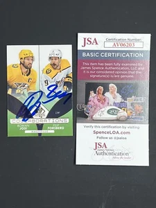 Roman Josi Filip Forsberg Signed 2022-23 SP Authentic Collaborations IP Auto JSA - Picture 1 of 2