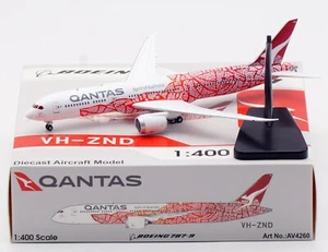 Aviación 1:400 Qantas Airways Boeing B787-9 Diecast Aircraft Jet Modelo VH-ZND - Imagen 1 de 18