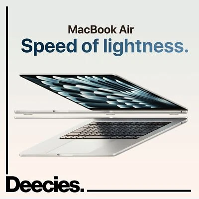 13-inch MacBook Air Apple M4 10-core CPU 10-core GPU 24GB Ram 1TB SSD Silver NEW - Image 1 of 4