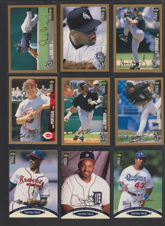 1996 COLLECTOR'S CHOICE GOLD SIGNATURE #96 ROBERTO HERNANDEZ WHITE SOX SP 1:36 - Image 1 of 1