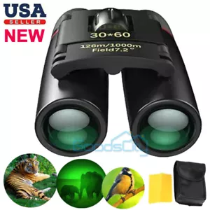 30x60 Multi Coated Binoculars Super Power Travel Outdoor Camping Hunting +Case - Picture 1 of 14