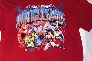 “Justice League of America-Six Flags Magic Mountain” T-Shirt (M) - Picture 1 of 2