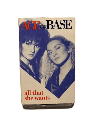 ACE OF BASE All That She Wants Cassette Tape Single 1993 Pop Music - Image 1 of 3