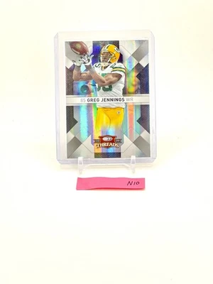 Greg Jennings 2009 Panini Donruss Threads Century Proof #36 Silver 250/250 - Image 1 of 2