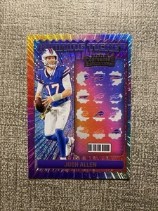 Josh Allen - 2024 Panini Contenders Football Winning Ticket Insert Buffalo Bills - Bild 1 von 2