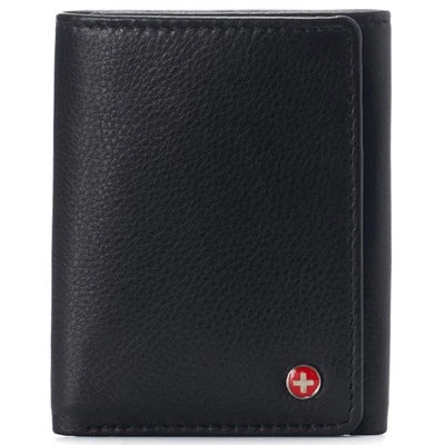 Men's Leon RFID Trifold Pocket Wallet – Genuine Leather Wallet for Men, Slim ... - Image 1 of 4