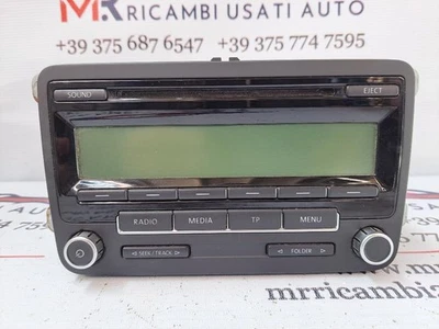 AUTORADIO PER VOLKSWAGEN Golf 6 Berlina 1K0035186AA (08>12) - Immagine 1 di 4