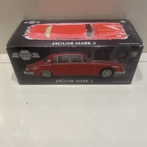 1962 Jaguar Mark 2 RED 1:18 Model Icons 10001 - missing mascot  - Picture 1 of 10