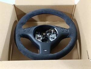 BMW Steering Wheel E46 CSL M3 M Refinished NEW Alcantara LHD RHD E53 E39 - Picture 1 of 10