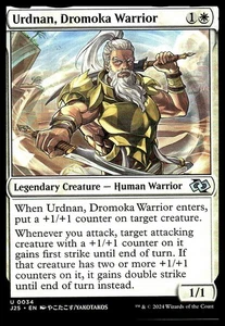 Foundations Jumpstart #34 Urdnan, Dromoka Warrior (Anime) - Picture 1 of 2