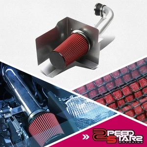 Tubo de aluminio de admisión de aire frío + kit de protector térmico para 07-08 GMT 900 Silverado Sierra - Imagen 1 de 5