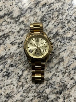 Michael Kors MK5605 Bradshaw Round Adult Male Watch ~ Must See! - Image 1 of 4