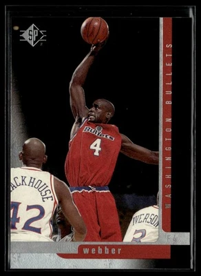 Chris Webber 1996-97 SP #126 Washington Bullets - Image 1 of 2