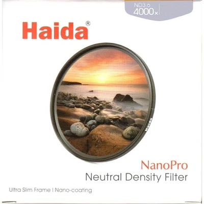 Haida NanoPro MC ND 3.6 ND4000x Filter, 12 Stops 49/52/55/58/62/67/72/77/82mm - Image 1 of 4