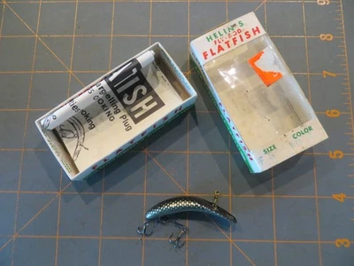 Flatfish en caja - negro y plata - 2 pulgadas Foto 1 de 4