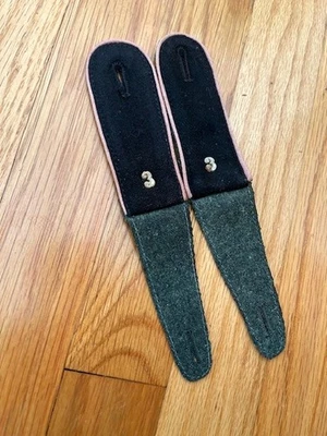 Correas para hombreras alemanas de la Segunda Guerra Mundial para EM en Elite Panzer Regiment 3. De colección Foto 1 de 4