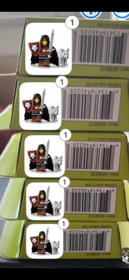 LEGO(5x)Wolfpack Beastmaster CMF 27 collectible minifigures BRAND NEW - Image 1 of 3