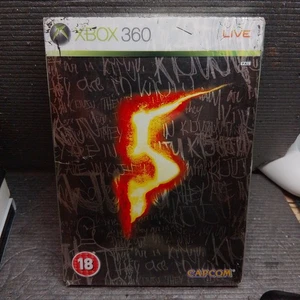 Resident Evil 5 Collector's Edition - Xbox 360 * Steelbook + DVD * COMPLETE * - Picture 1 of 7
