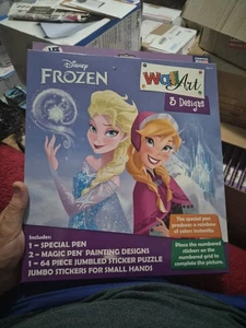 Disney Frozen Wandbilder 3 Designs mit einem speziellen Stift Regenbogen der Farben 12 Packungen - Bild 1 von 4