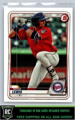 2020 Bowman Prospects Royce Lewis #BP-93 Minnesota Twins - Image 1 of 2