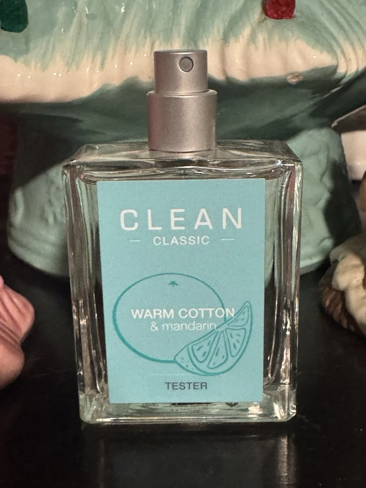 Probador de eau de parfum de algodón y mandarina limpio cálido botella de 2 oz Foto 1 de 1