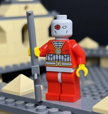 Lego Batman The Videogame DEADSHOT Slips Asap Bricks Minifigura Personalizada 2006 2008 - Imagem 1 de 4